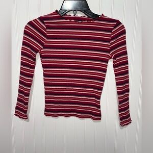 Wonder Nation Striped Tee| Size Medium